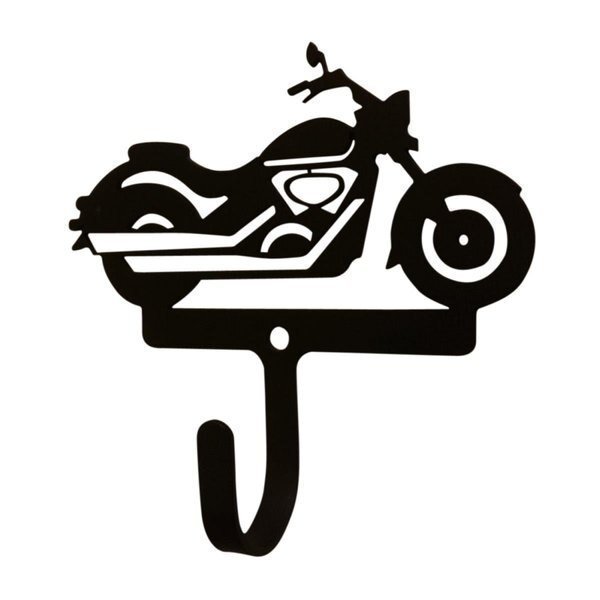 Motorcycle Cruiser Style Wall HookSmall, Village Wrought Iron, Mfr#: WH-275-S